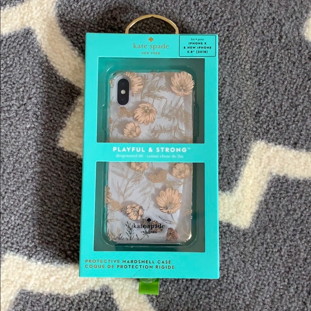 Kate spade iPhone X case